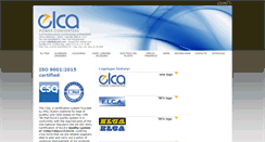Desktop Screenshot of elcasrl.com
